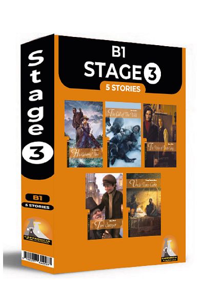 Kapadokya Yayınları B1 English Story - Set of 5 Books Boxed Level Lit