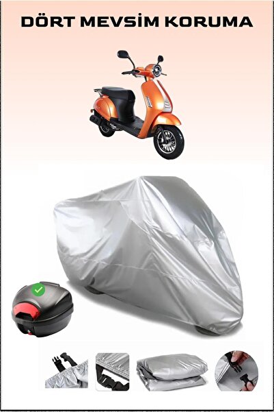 Breen حقيبة خلفية متوافقة مع القماش المشمع للدراجات النارية لـ Kuba Blueberry...