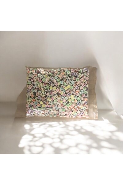 Yumuşakkeçe خرز حرف Yatsı مربع متعدد الألوان 250 جرام - لصنع المجوهرات والحرف...