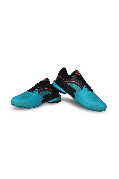 Nivia Ray 2.0 Tennis Shoes |turquoise/black, 9 Uk/ 10 Us/ 43 Eu | Lightweight, Comfortable Fit