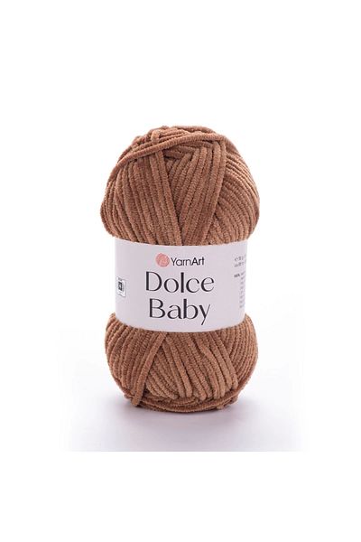 Yarnart DOLCE BABY - ΒΕΛΟΥΔΟ, ΒΡΕΦΙΚΟ ΧΕΙΡΟΠΟΙΗΤΟ ΝΗΜΑ ΚΑΦΕ-765