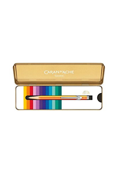Caran d'Ache Caran Dache 849 Color Treasure Warm Rainbow Tükenmez Kalem 849.222