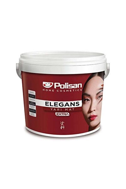 Polisan Elegans Extra Yarı Mat Açık Fildişi - 2,5 L