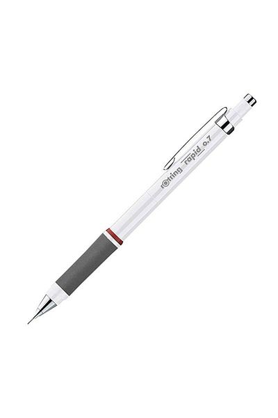 Rotring 0.7 Mm White Rapid Mechanical Pencil - 2113890