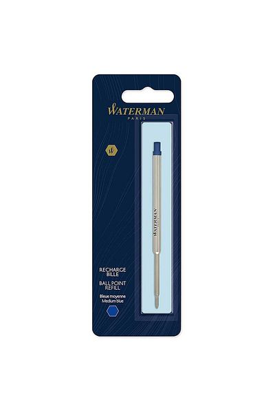 Waterman Ballpoint Refill Medium Blue S0944490