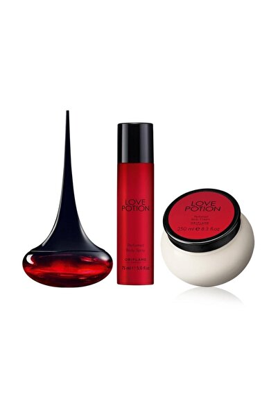 Oriflame Love Potion Edp Vücut Misti Vücut Kremi Seti (%100 ORJİNAL,BARKOTLU ...