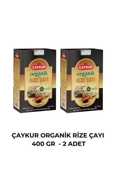 Çaykur Çaykur Organic Rize Tea 400 Gr - 2 Pieces