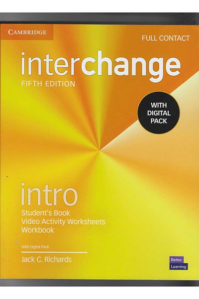 Cambridge University Press Interchange Intro - Full Function Digital Package