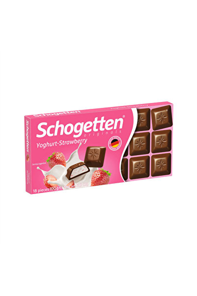 Schogetten Yoghurt- Strawberry 100 gr