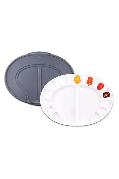 Mijello Oval Covered Plastic Pallet - Map-1715