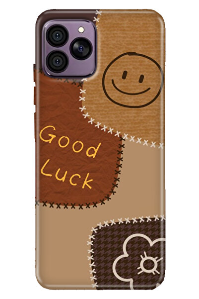 HİKİNG A41 Uyumlu Kılıf Desenli TPU Cover Silikon Good Luck