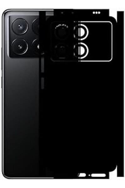 Ecr Mobile Poco X6 Pro Mat Siyah Arka Kaplama