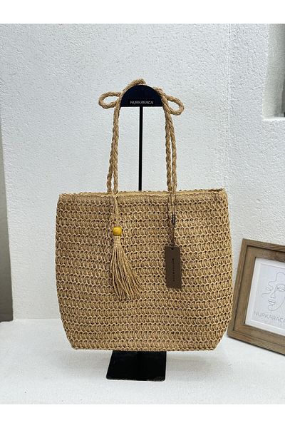 Matthew Cox Hsr1157 Model Women's Straw Handbag