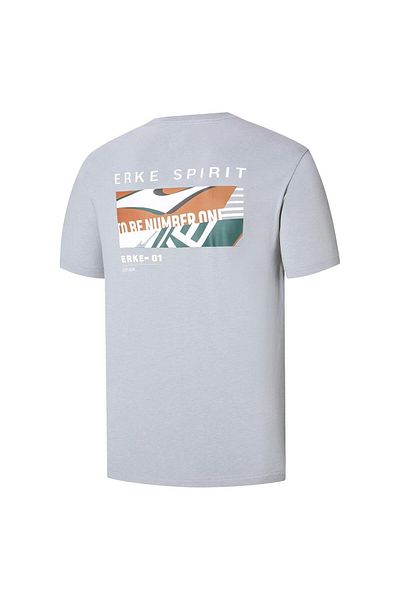 ERKE Ανδρικό T-shirt Crew Neck