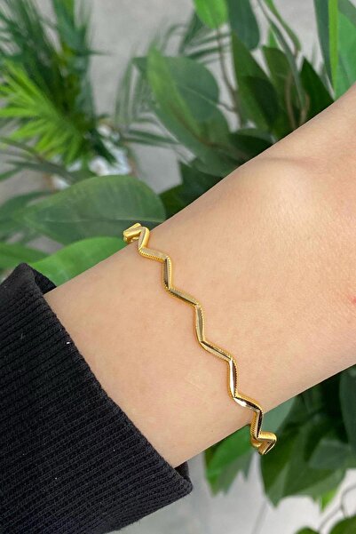 Bayar Gold 8 Gram 22 Ayar Yatırımlık Zigzag Ajda Bilezik