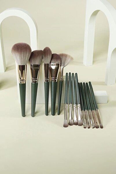 Chavin Σετ πινέλων μακιγιάζ 14 τεμαχίων Foundation Shadow Powder Blush Brush Contour Set cin825ys