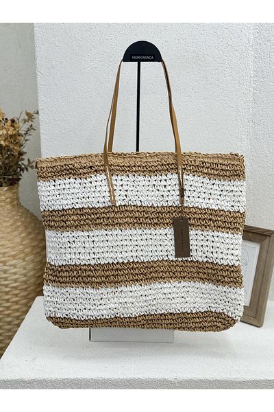 Matthew Cox Hsr1179 Model Women's Straw Handbag