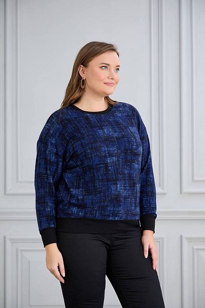 TUSSE Women's Soft Plus Size Cashmere Blouse Sweat