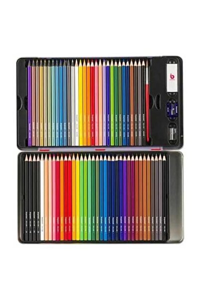 Bruynzeel Colouring & Drawing Kuru-Sulu-Metalik-Dereceli Kalem Çizim ve Boyama Seti 70li