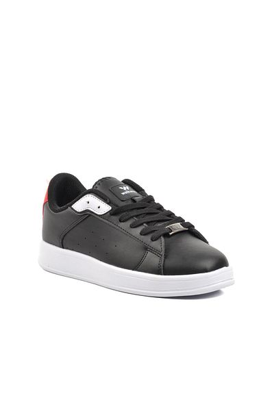 WALKWAY Lena pantofi unisex negru-alb-roșu