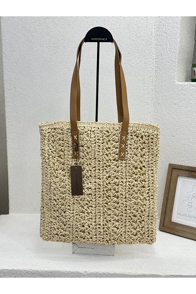 Matthew Cox Hsr1177 Model Women's Straw Handbag