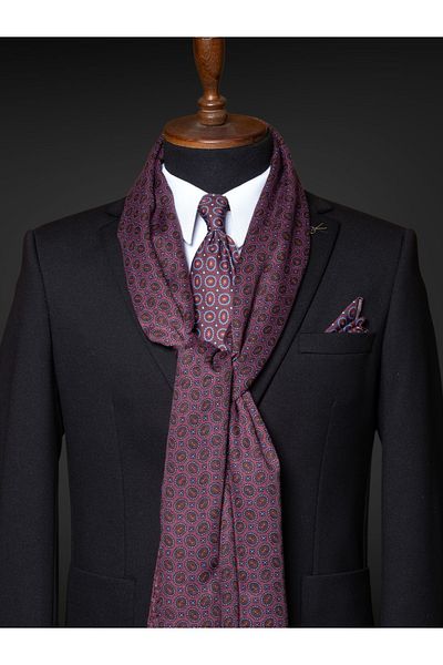 CROATE Custom Italian Design Scarf Tie Series