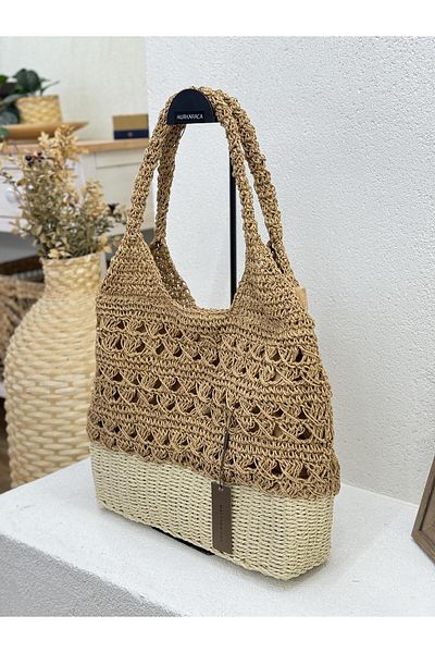 Matthew Cox Hsr1185 Model Women's Straw Handbag