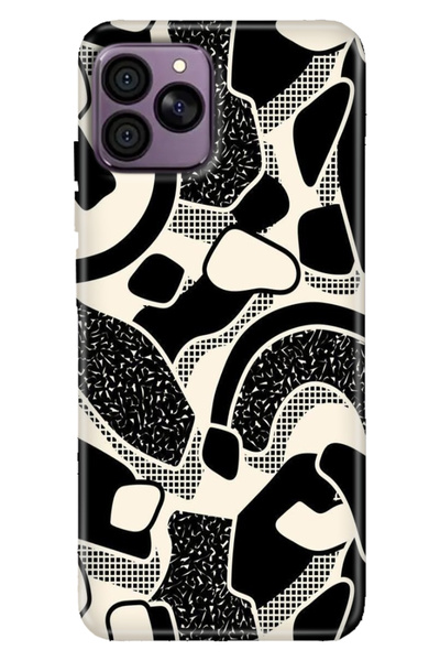 HİKİNG A41 Uyumlu Kılıf Desenli TPU Cover Silikon Milano