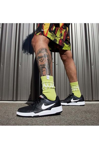 Nike Ανδρικά αθλητικά παπούτσια Full Force Lo Fb1362 Μαύρο-άσπρο