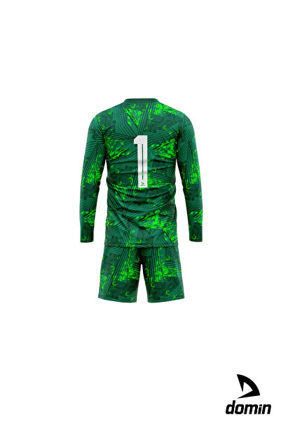 DOMİN SPOR Erkek Uzun Kol Kaleci Forması Maç Forması Futbol Forması Goalkeeper Jersey Gk Gk321525