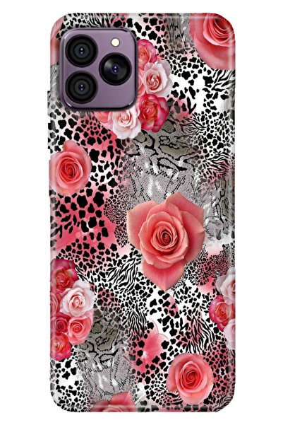 HİKİNG A41 Uyumlu Kılıf Desenli TPU Cover Silikon Leopare