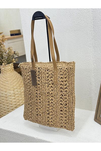 Matthew Cox Hsr1177 Model Women's Straw Handbag