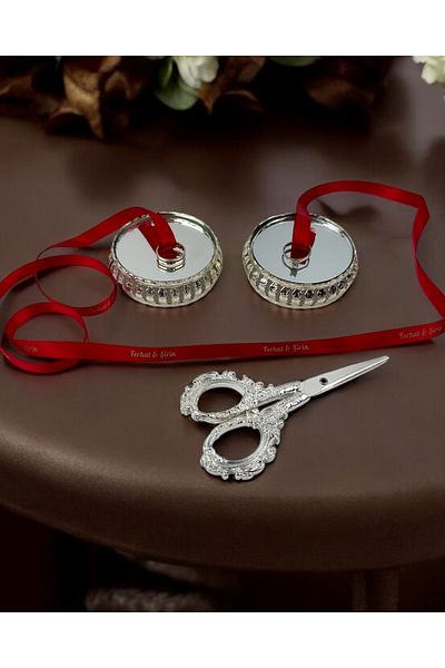 CyzHome Neve Mirrored Risen and Promise Scissors Set