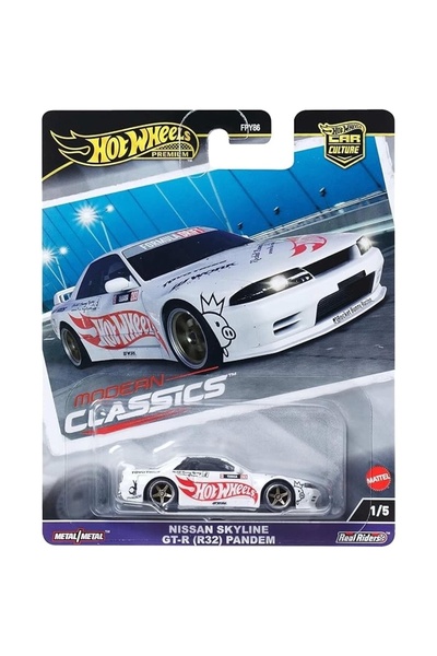 HOT WHEELS Premium Nissan Skyline Gt-R (R32) Pandem (1/64) Modern Classics