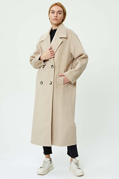 Veger bol kalıp oversize kaban