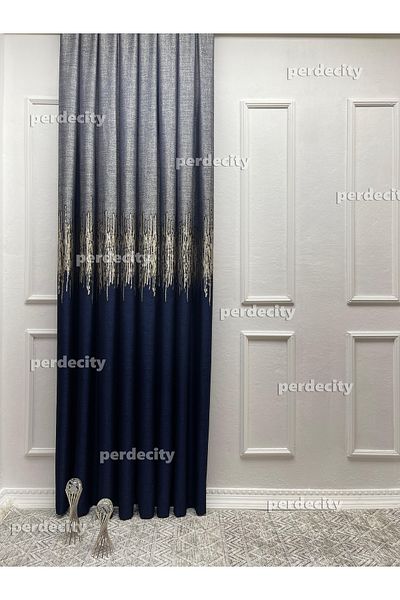 PERDECITY Venetian Pattern Background Curtain 100cm Suitable for Every Room 1X3 Tight Pleat