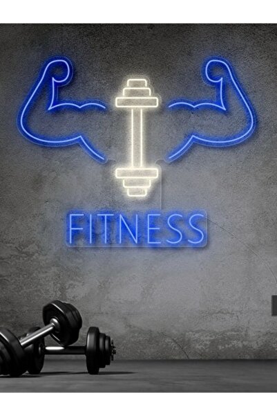 KAMER NEON LED IŞIKLI FİTNESS SPOR SALONU VÜCUT GELİŞTİRME