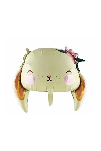 RPS بالون فويل على شكل أرنب زهري – 65×54 سم – 1 قطعة