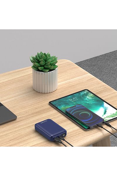 Levore PowerBank 10000mAh PD with 2 USB Ports - Blue
