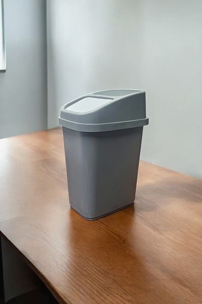 Şahane Pazar Coș de gunoi de lux cu capac dublu deschis 10 litri G646 FMA006464