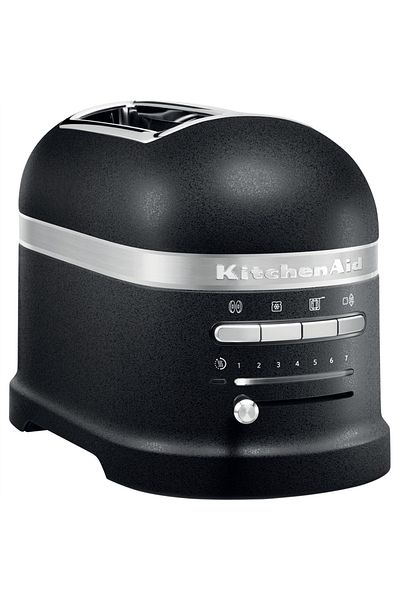 Kitchenaid Artisan 2 Slice Toaster 5Kmt2204 Cast Iron Black-Ebk