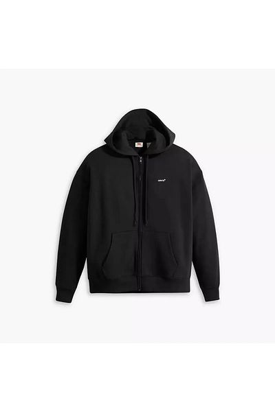 Levi's Ежедневен суитшърт с качулка и цип - 001U1-0000