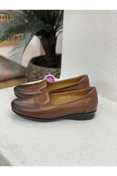 Forelli MARLA GENUINE LEATHER ORTHOPEDIC HALLUX FLAT SOLE WOMEN'S SHOES