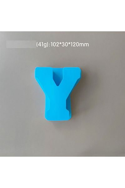 Generic قالب سيليكون راتنج وصابون حرف Y متوسط الحجم