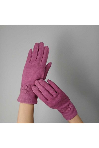 Gönülden Tasarım Spoon Soft Touch Finger Women Gloves