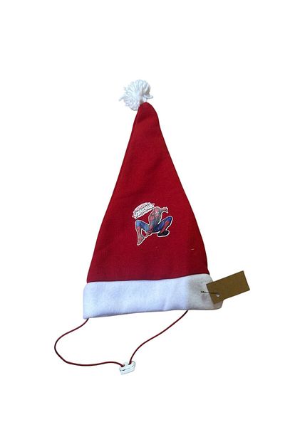 LilyPet Spider-Man Patterned Cat Dog Christmas Hat