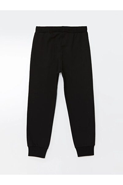 LC Waikiki LCW Παιδικό Μαύρο Ελαστικό Μέσης Αγόρι Jogger Φούτερ