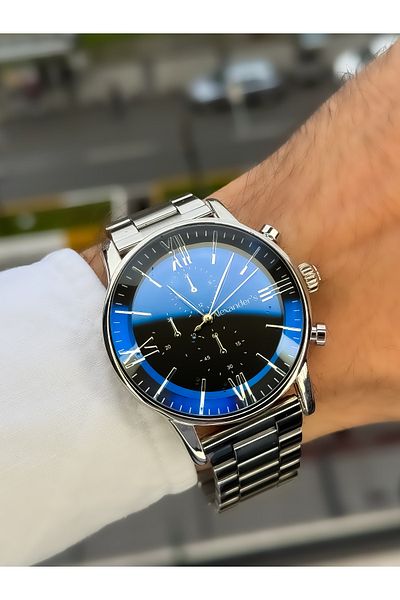Alexanders Alexander's Steel Cord Men's Wrist Watch