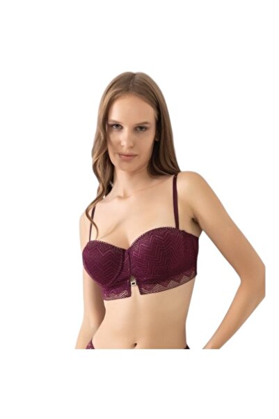 STORMED Σουτιέν Push-Up με λεπτομέρεια από δαντέλα χωρίς τιτλό 2020ts