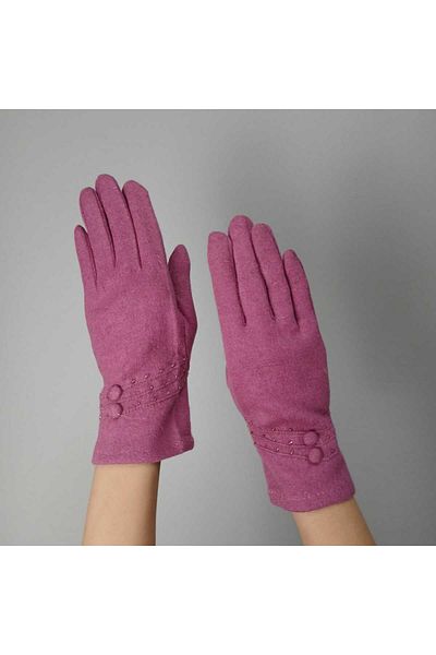 Gönülden Tasarım Spoon Soft Touch Finger Women Gloves